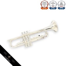 Trompette plaquée argent
